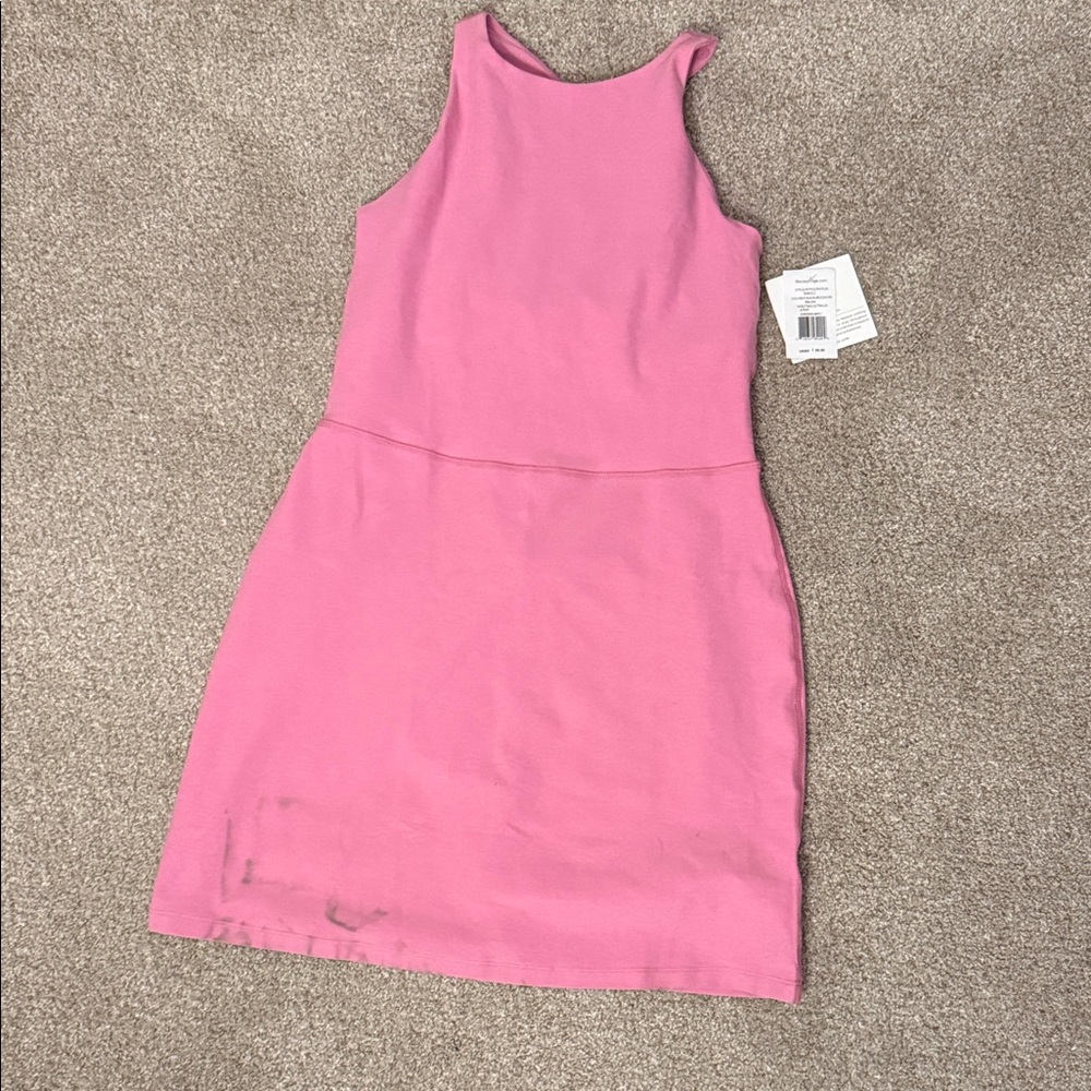Beyond Yoga Pink Sleeveless Dress